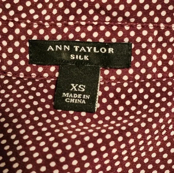 Ann Taylor silk shirt - Picture 4 of 4